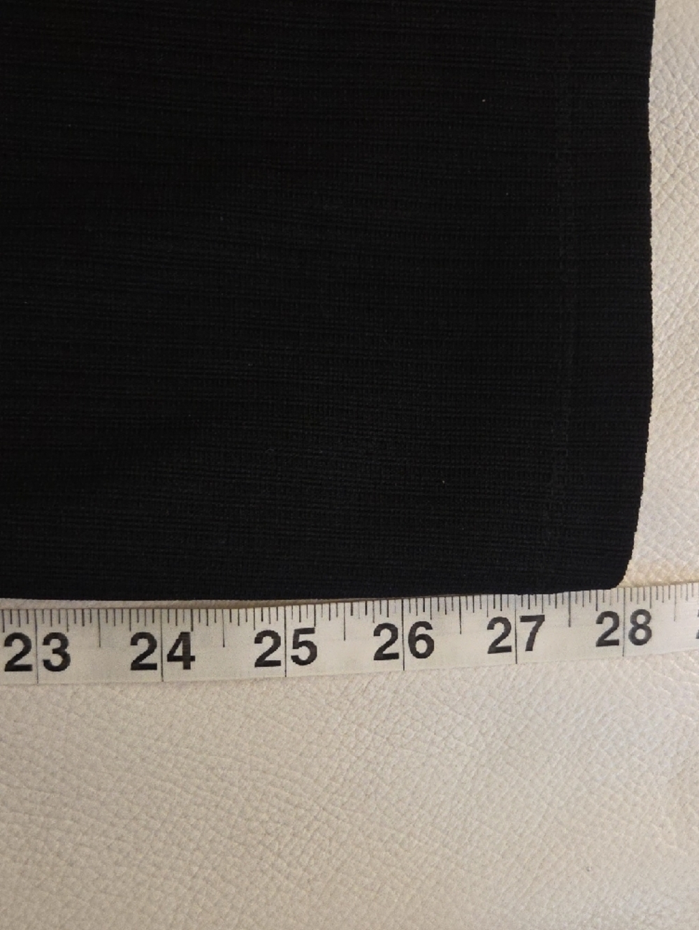 Perseption Black Petite Stretch Pants with Silver Logo Detail - Picture 6 of 6